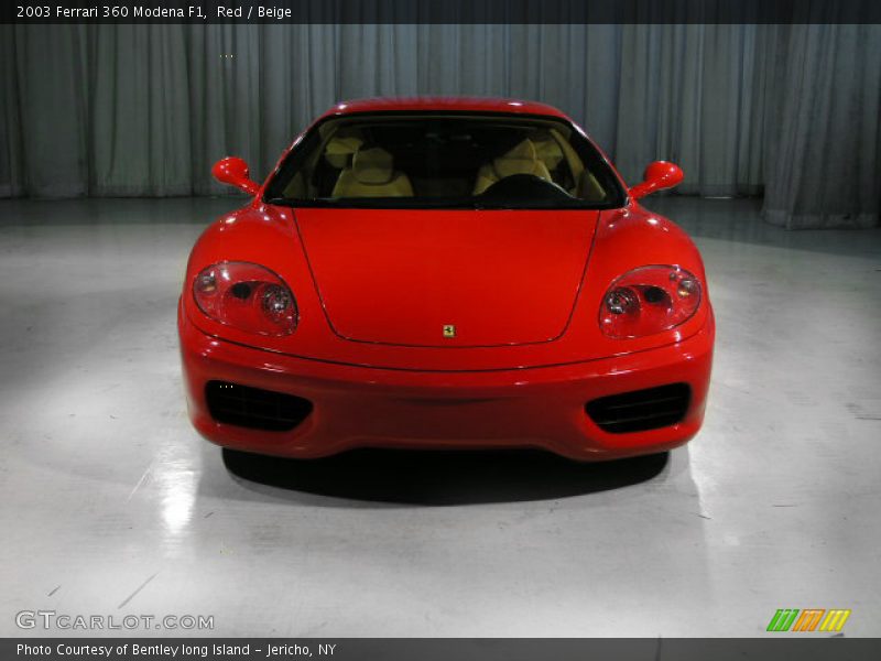 Red / Beige 2003 Ferrari 360 Modena F1