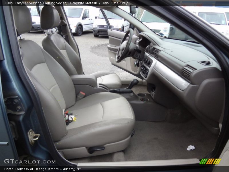 Graphite Metallic / Dark Slate Gray 2005 Chrysler Sebring Touring Sedan