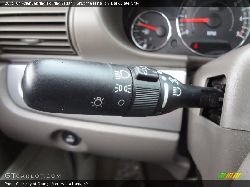 Graphite Metallic / Dark Slate Gray 2005 Chrysler Sebring Touring Sedan
