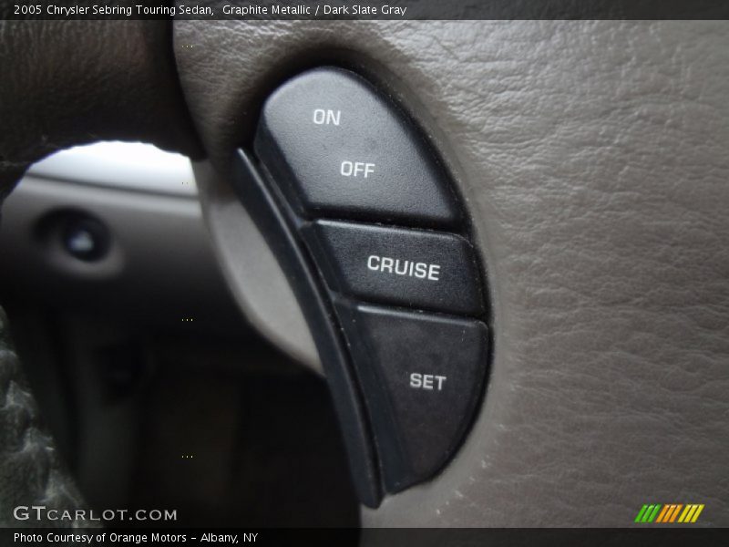 Graphite Metallic / Dark Slate Gray 2005 Chrysler Sebring Touring Sedan
