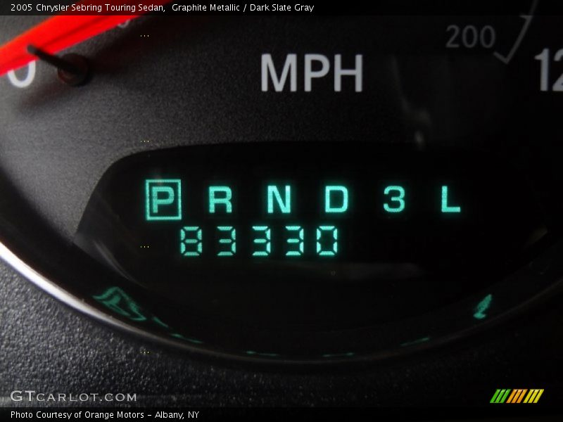 Graphite Metallic / Dark Slate Gray 2005 Chrysler Sebring Touring Sedan