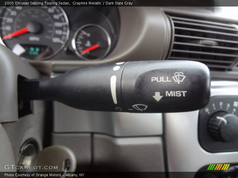 Graphite Metallic / Dark Slate Gray 2005 Chrysler Sebring Touring Sedan