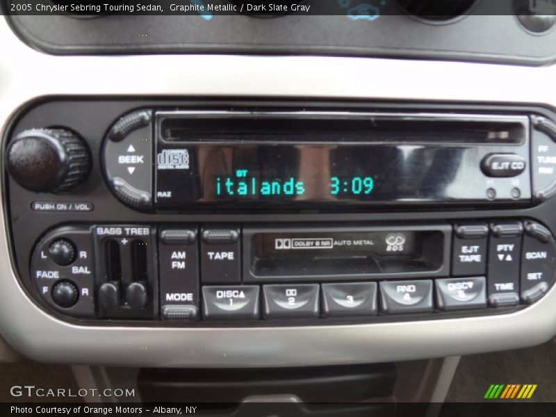 Graphite Metallic / Dark Slate Gray 2005 Chrysler Sebring Touring Sedan