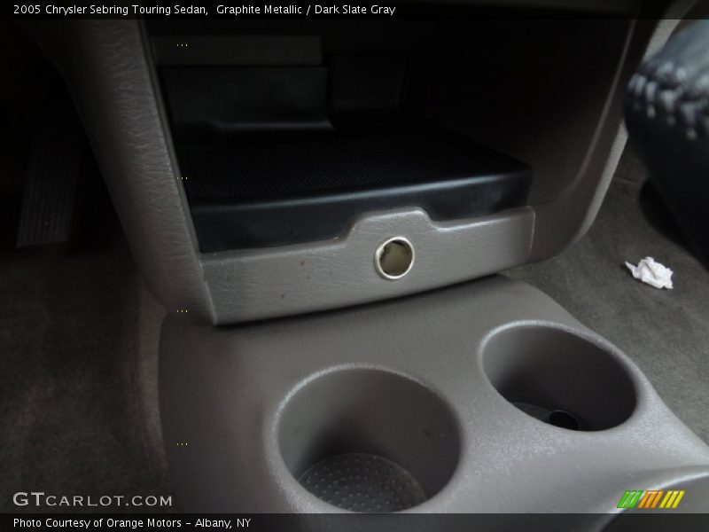 Graphite Metallic / Dark Slate Gray 2005 Chrysler Sebring Touring Sedan