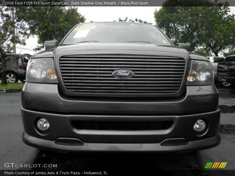 Dark Shadow Grey Metallic / Black/Red Sport 2008 Ford F150 FX2 Sport SuperCab