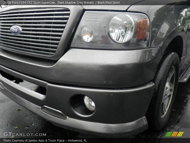 Dark Shadow Grey Metallic / Black/Red Sport 2008 Ford F150 FX2 Sport SuperCab