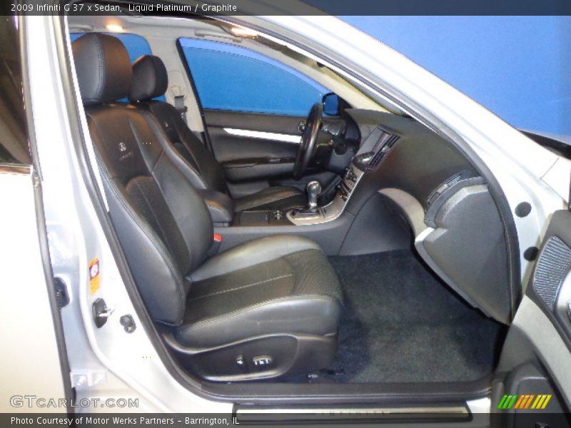 Liquid Platinum / Graphite 2009 Infiniti G 37 x Sedan