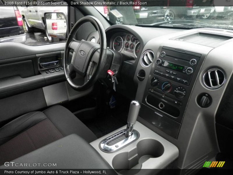 Dark Shadow Grey Metallic / Black/Red Sport 2008 Ford F150 FX2 Sport SuperCab