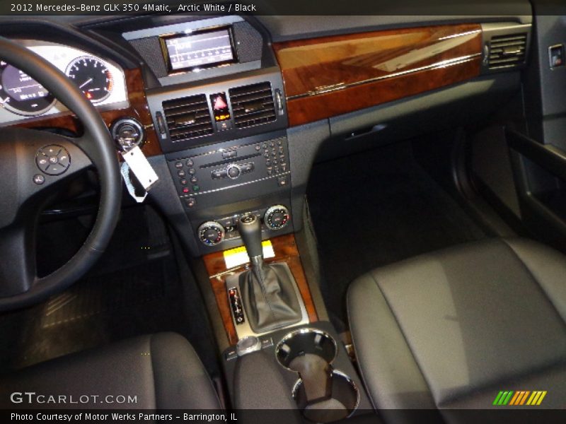 Arctic White / Black 2012 Mercedes-Benz GLK 350 4Matic