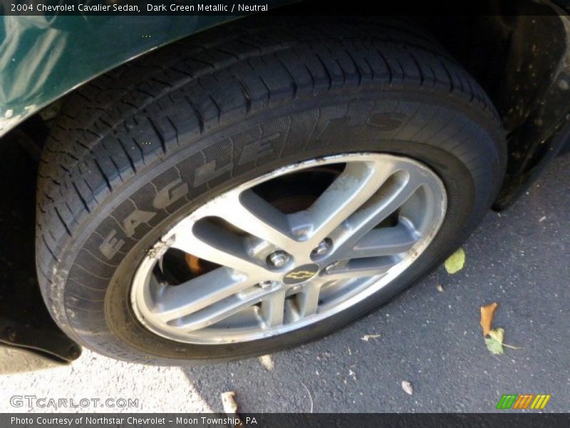Dark Green Metallic / Neutral 2004 Chevrolet Cavalier Sedan