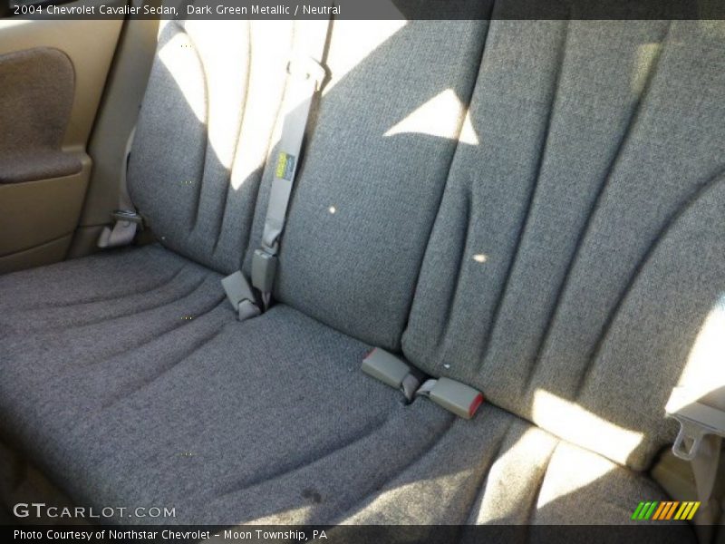 Dark Green Metallic / Neutral 2004 Chevrolet Cavalier Sedan