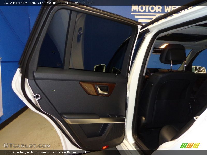Arctic White / Black 2012 Mercedes-Benz GLK 350 4Matic