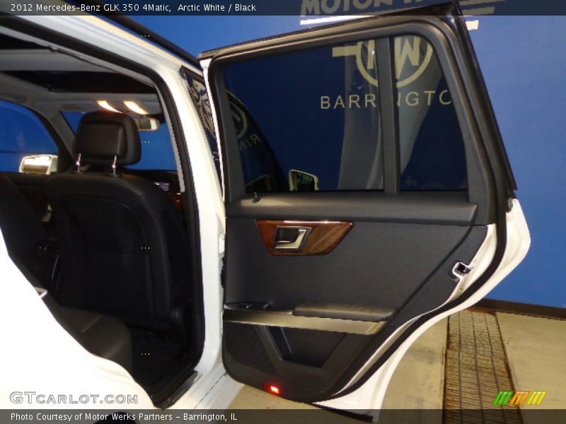 Arctic White / Black 2012 Mercedes-Benz GLK 350 4Matic