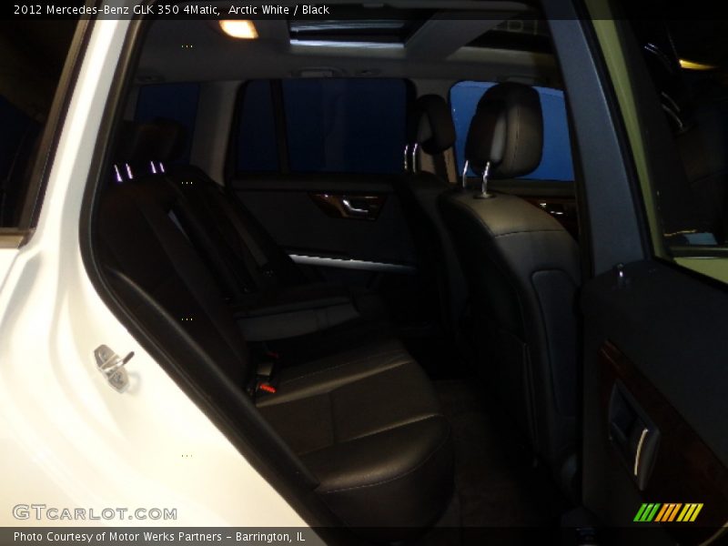 Arctic White / Black 2012 Mercedes-Benz GLK 350 4Matic