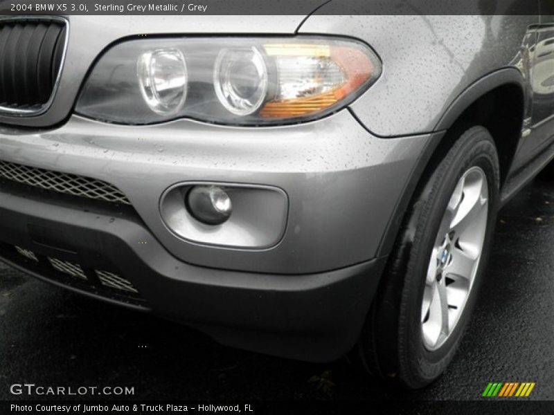 Sterling Grey Metallic / Grey 2004 BMW X5 3.0i