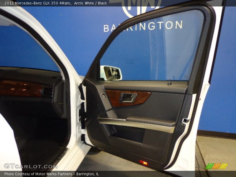 Arctic White / Black 2012 Mercedes-Benz GLK 350 4Matic