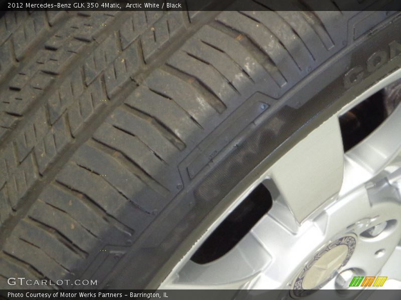 Arctic White / Black 2012 Mercedes-Benz GLK 350 4Matic