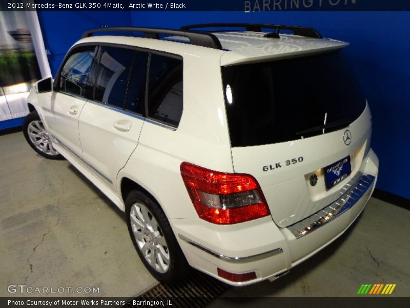 Arctic White / Black 2012 Mercedes-Benz GLK 350 4Matic