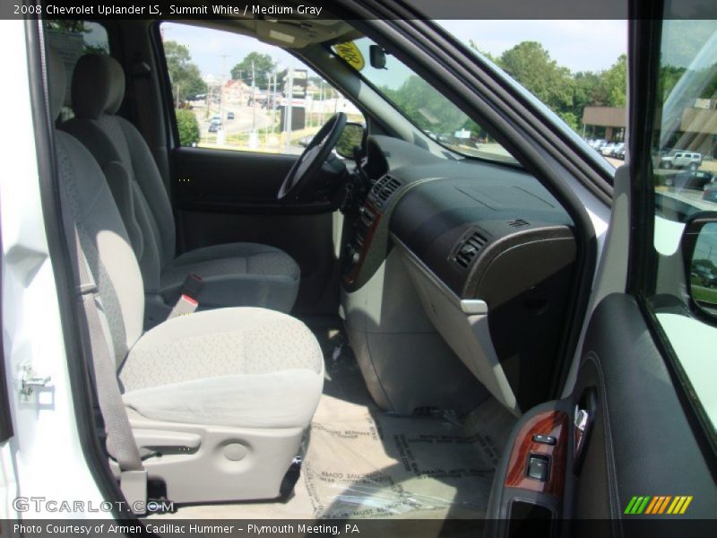 Summit White / Medium Gray 2008 Chevrolet Uplander LS