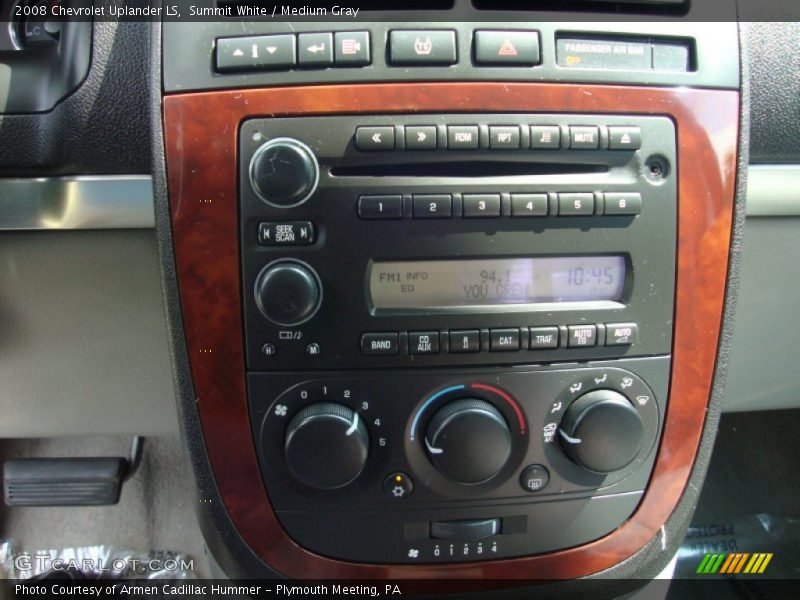 Summit White / Medium Gray 2008 Chevrolet Uplander LS