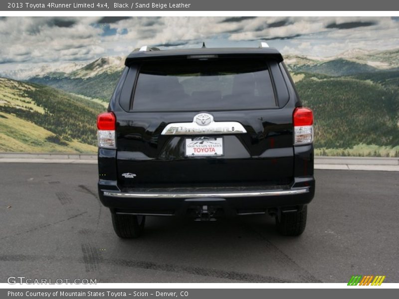Black / Sand Beige Leather 2013 Toyota 4Runner Limited 4x4