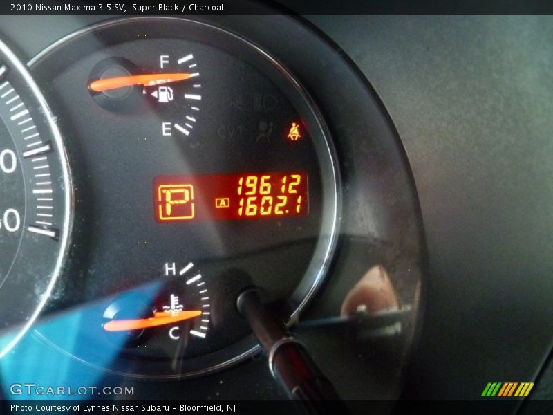Super Black / Charcoal 2010 Nissan Maxima 3.5 SV