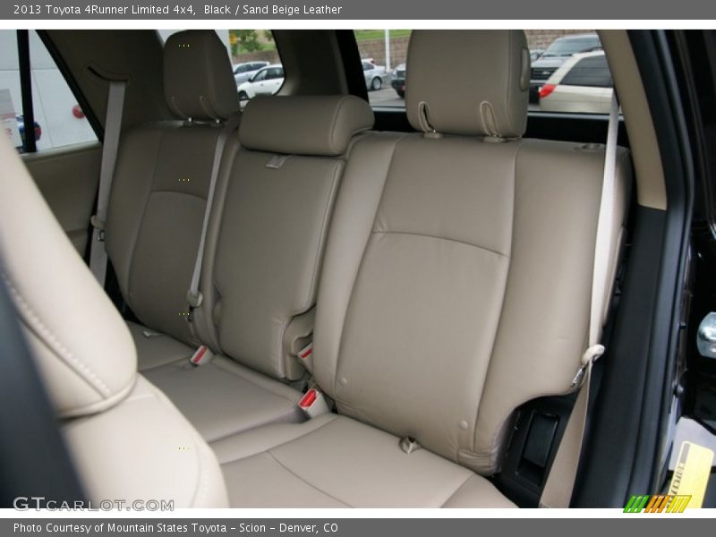 Black / Sand Beige Leather 2013 Toyota 4Runner Limited 4x4