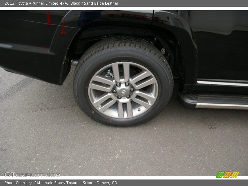 Black / Sand Beige Leather 2013 Toyota 4Runner Limited 4x4