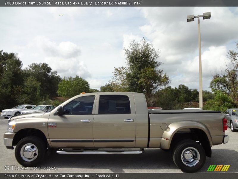  2008 Ram 3500 SLT Mega Cab 4x4 Dually Light Khaki Metallic