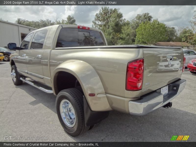  2008 Ram 3500 SLT Mega Cab 4x4 Dually Light Khaki Metallic