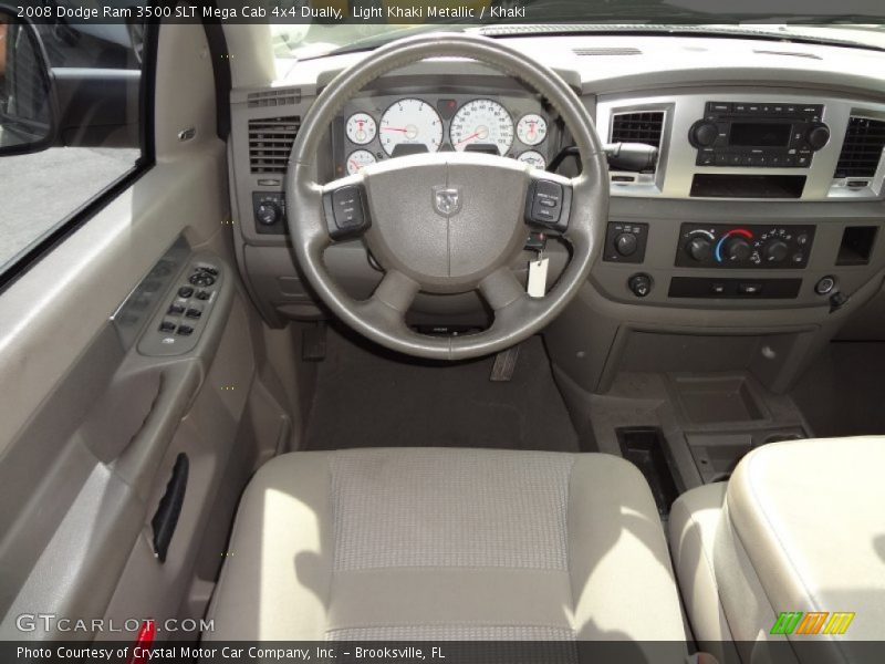 Dashboard of 2008 Ram 3500 SLT Mega Cab 4x4 Dually