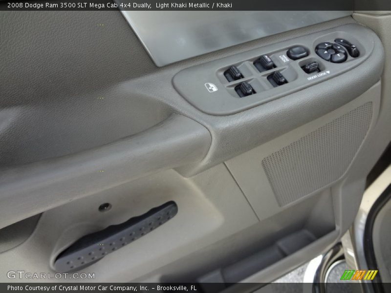 Light Khaki Metallic / Khaki 2008 Dodge Ram 3500 SLT Mega Cab 4x4 Dually