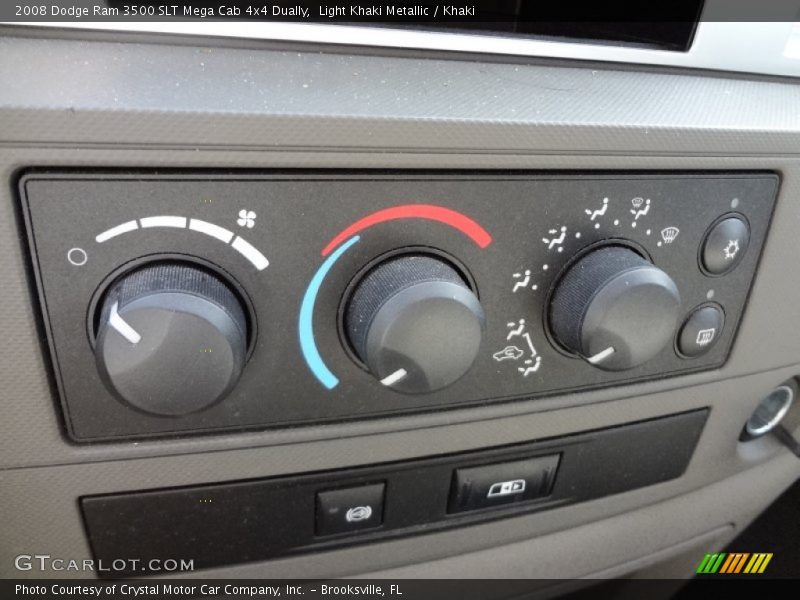 Controls of 2008 Ram 3500 SLT Mega Cab 4x4 Dually