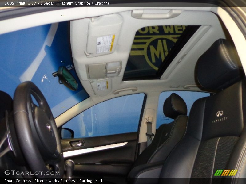 Platinum Graphite / Graphite 2009 Infiniti G 37 x S Sedan