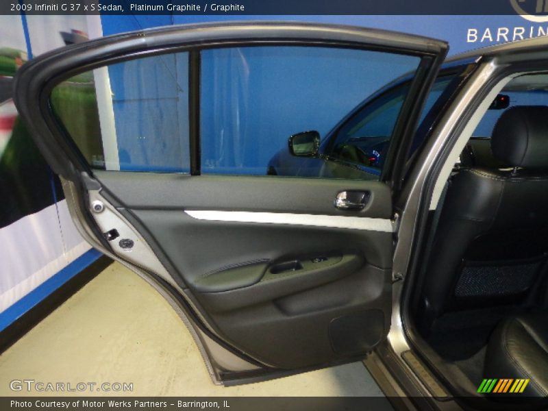 Platinum Graphite / Graphite 2009 Infiniti G 37 x S Sedan
