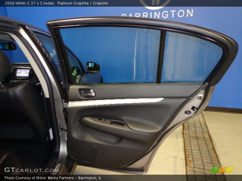 Platinum Graphite / Graphite 2009 Infiniti G 37 x S Sedan