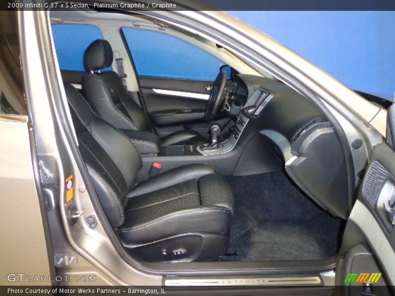 Platinum Graphite / Graphite 2009 Infiniti G 37 x S Sedan