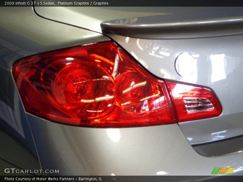 Platinum Graphite / Graphite 2009 Infiniti G 37 x S Sedan