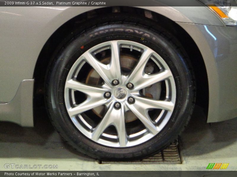Platinum Graphite / Graphite 2009 Infiniti G 37 x S Sedan
