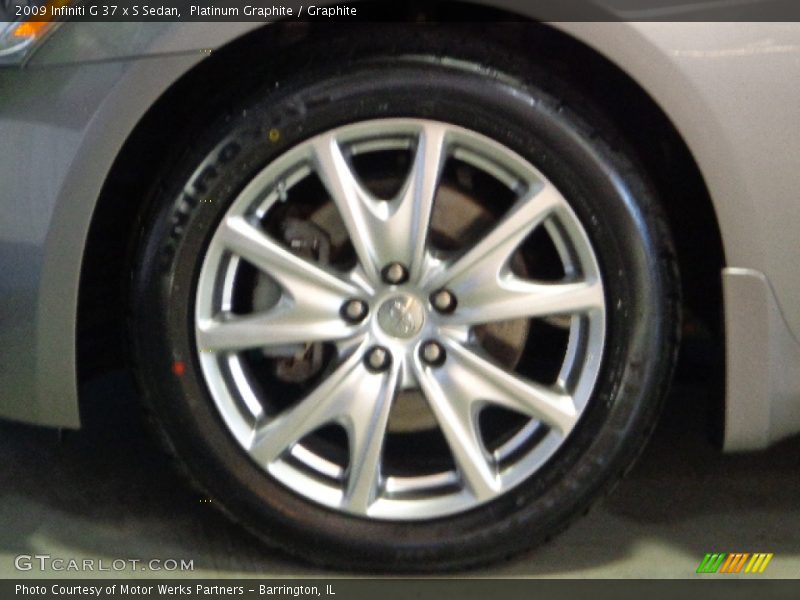 Platinum Graphite / Graphite 2009 Infiniti G 37 x S Sedan