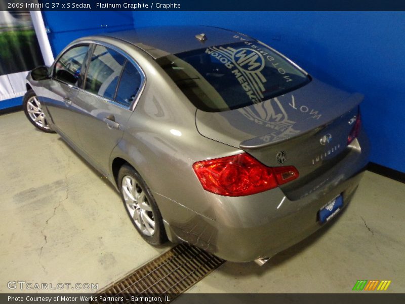 Platinum Graphite / Graphite 2009 Infiniti G 37 x S Sedan
