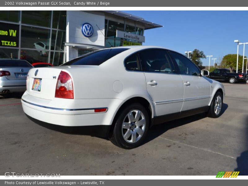 Candy White / Beige 2002 Volkswagen Passat GLX Sedan