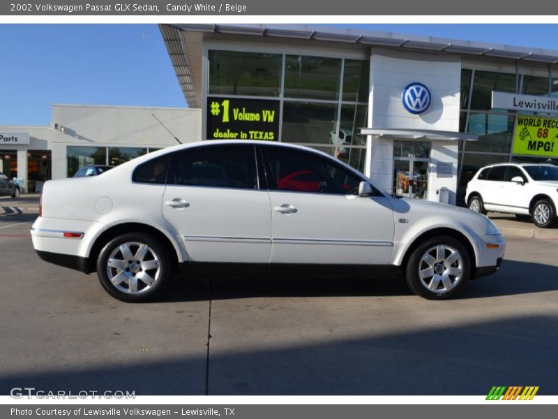 Candy White / Beige 2002 Volkswagen Passat GLX Sedan