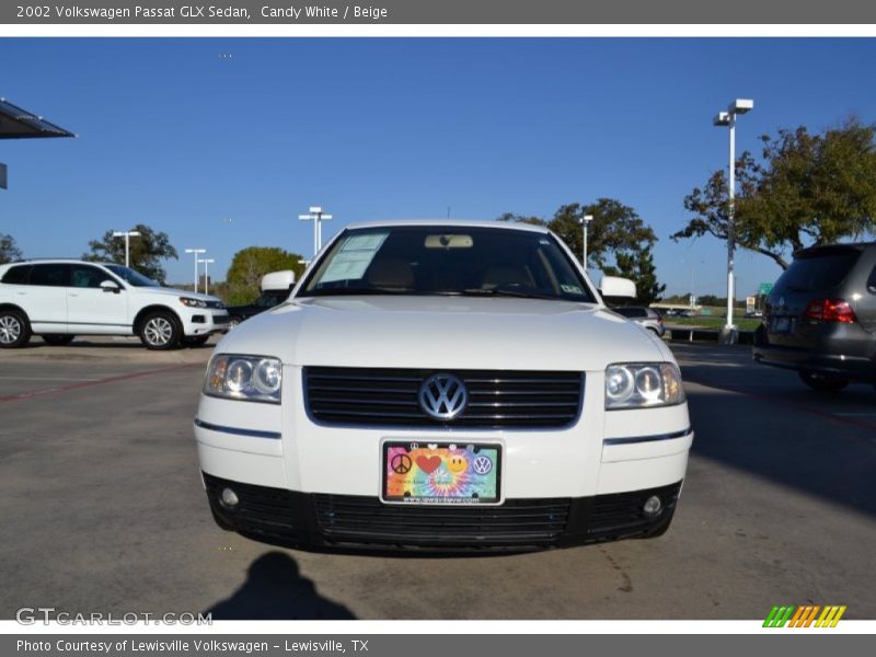 Candy White / Beige 2002 Volkswagen Passat GLX Sedan