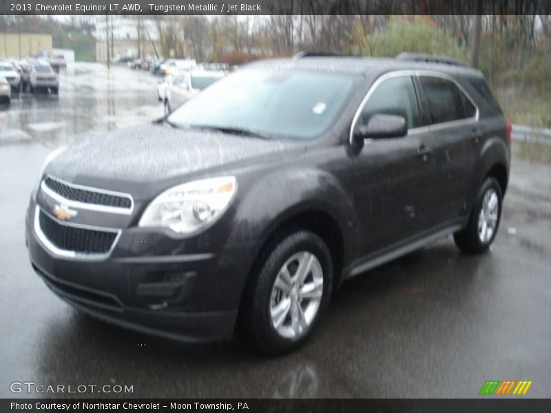 Tungsten Metallic / Jet Black 2013 Chevrolet Equinox LT AWD