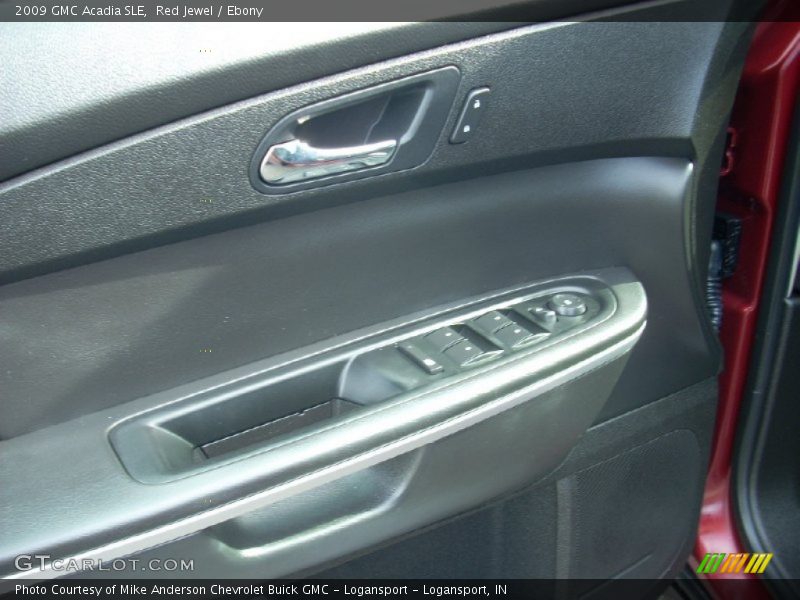 Red Jewel / Ebony 2009 GMC Acadia SLE