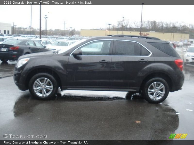 Tungsten Metallic / Jet Black 2013 Chevrolet Equinox LT AWD