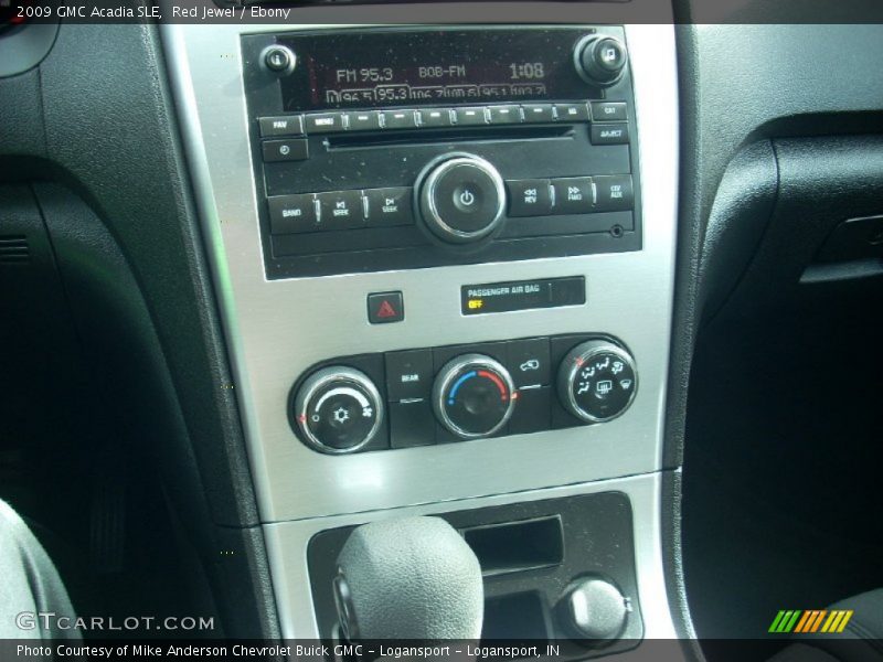 Red Jewel / Ebony 2009 GMC Acadia SLE