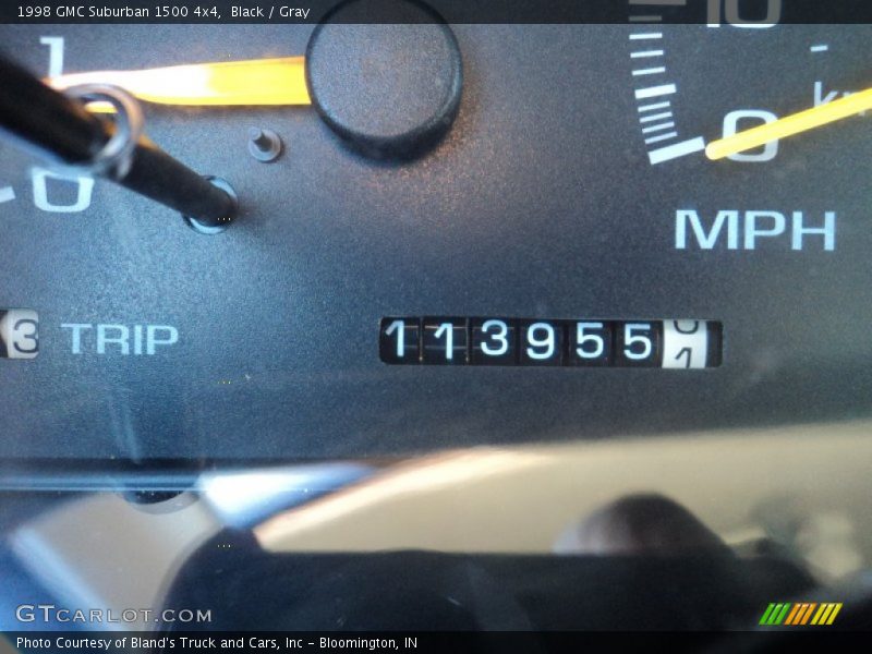 Black / Gray 1998 GMC Suburban 1500 4x4