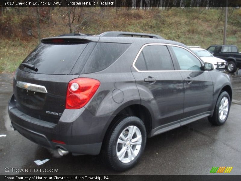 Tungsten Metallic / Jet Black 2013 Chevrolet Equinox LT AWD